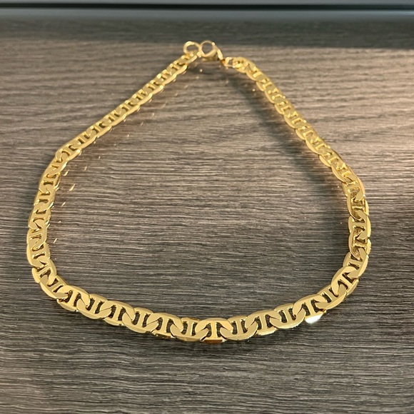 Gold plated chain 16 in. - Picture 2 of 3